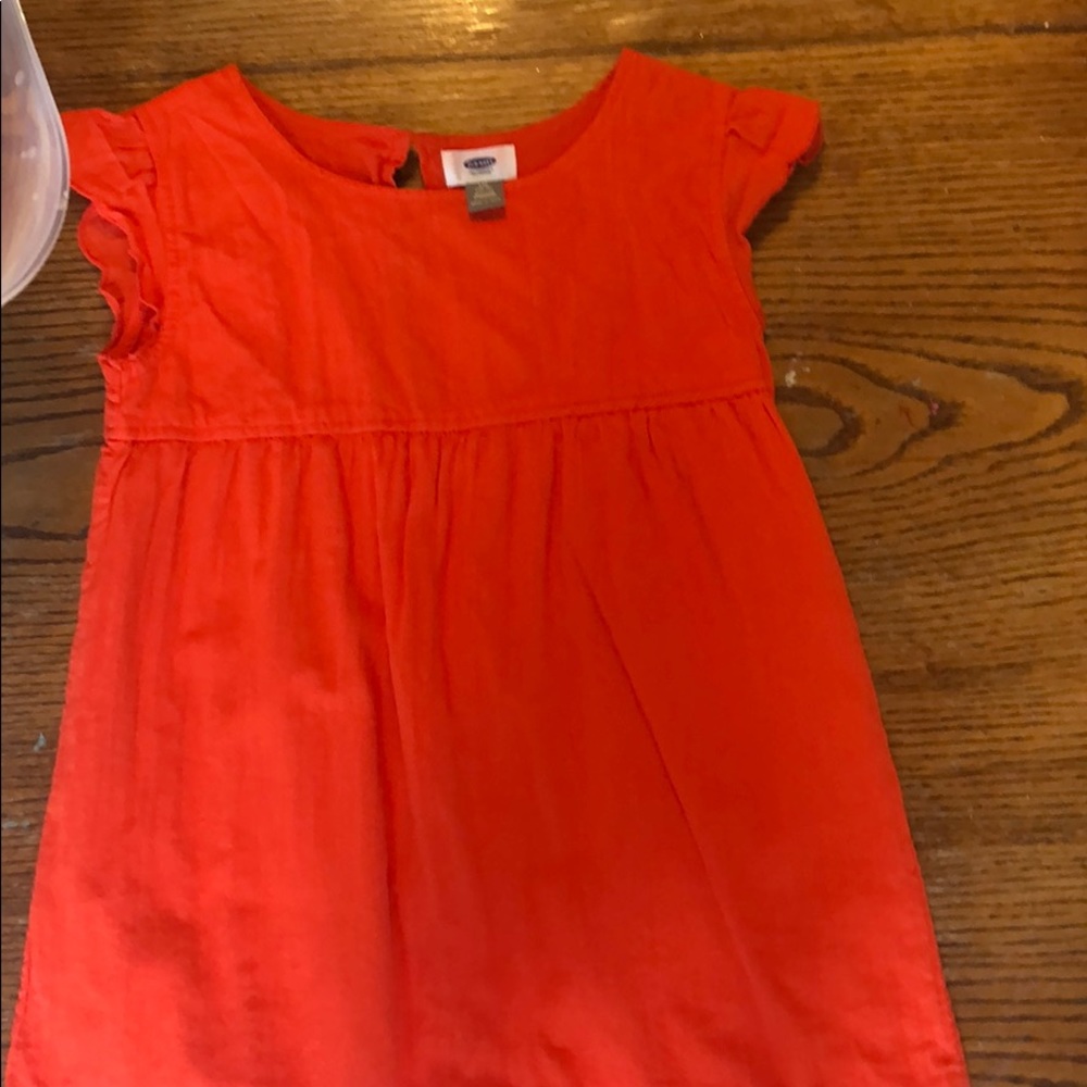Red short dress